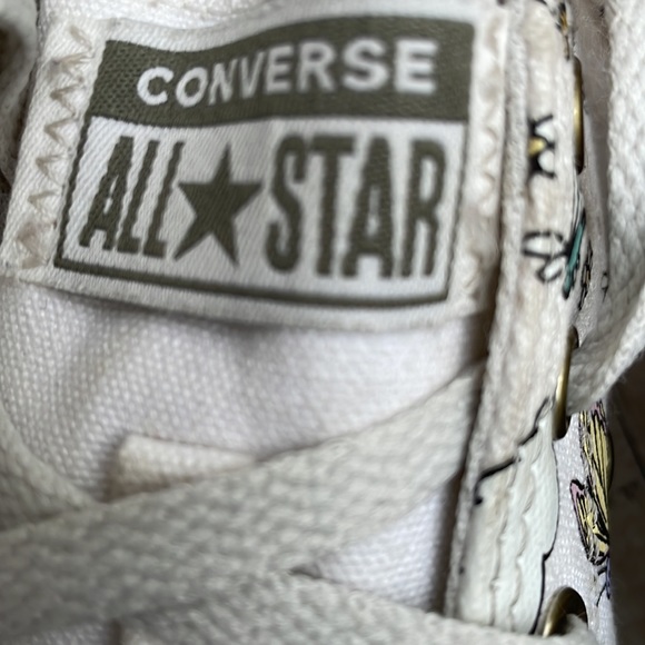 Converse Chuck Taylor All Star BUTTERFLY Sneakers Size Junior 2 - Picture 4 of 10